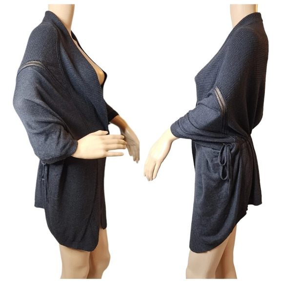 Lululemon Cashmere Blend Breeze Easy Grey Wrap Estimated Size Medium - Picture 10 of 16